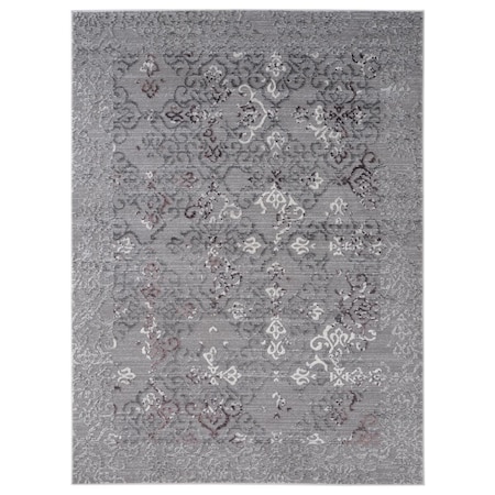 United Weavers Of America Cascades Marblemount Plum Area Rectangle Rug, 7 ft. 10 in. x 10 ft. 6 in. 2601 10382 912